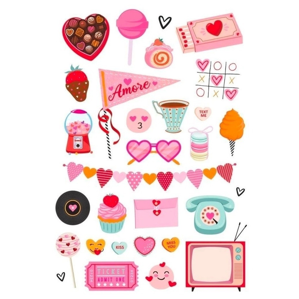 Simple Stories Heart Eyes Sticker Book - Picture 9 of 10